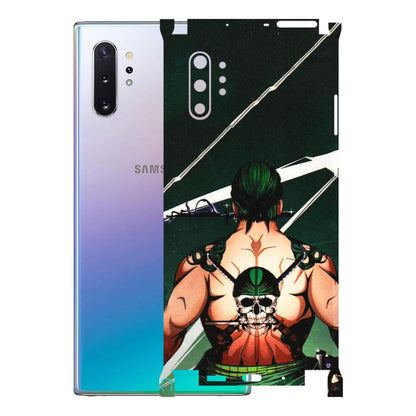 Samsung M/F/Note/Flip and C Phone Skins (All Models) - Zoro Anime - 3D Embossed Finish (L-23) Samsung Galaxy Note 10 Plus