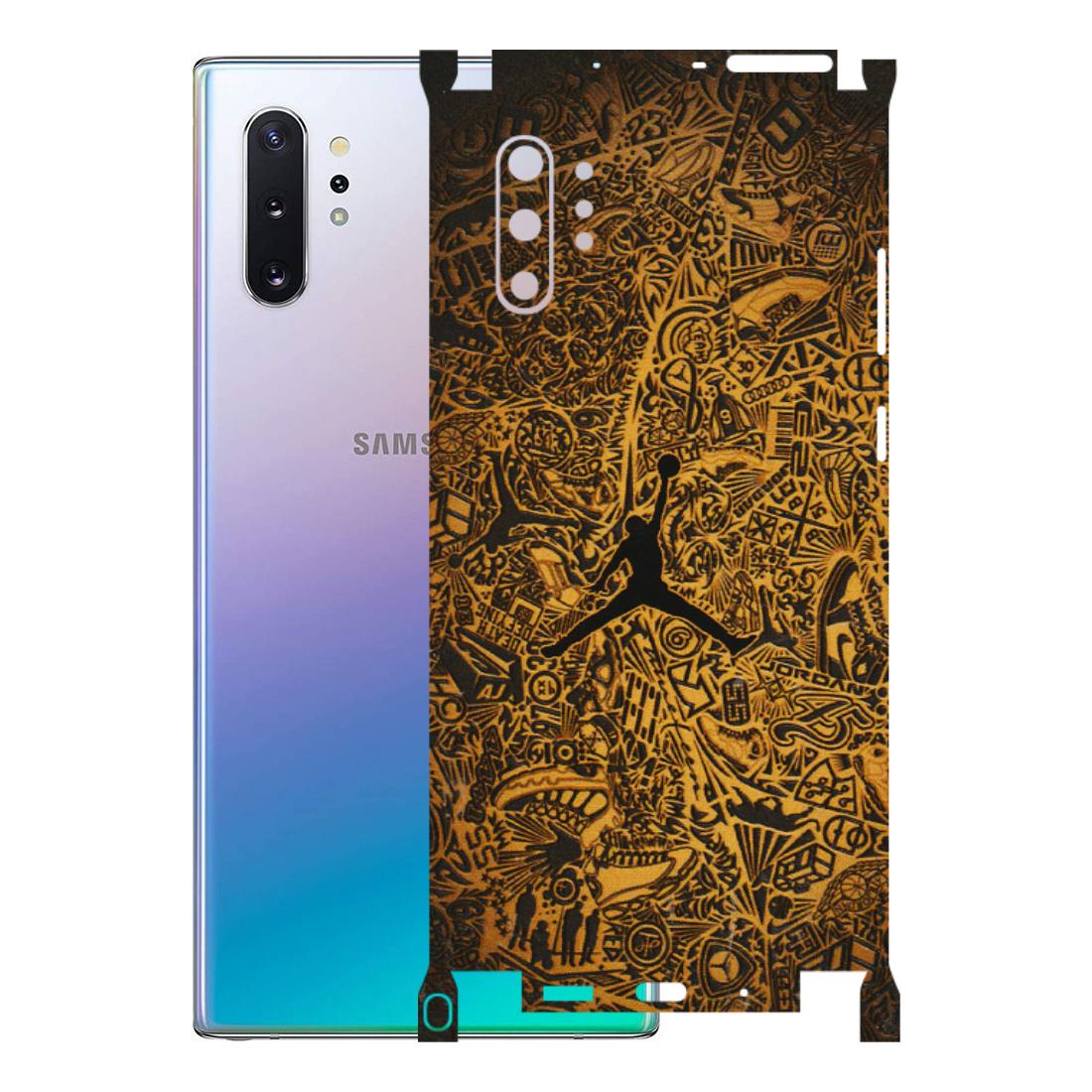 Samsung M/F/Note/Flip and C Phone Skins (All Models) - Premium Gold Basketball Player - 3D Embossed Finish (L-236) Samsung Galaxy Note 10 Plus