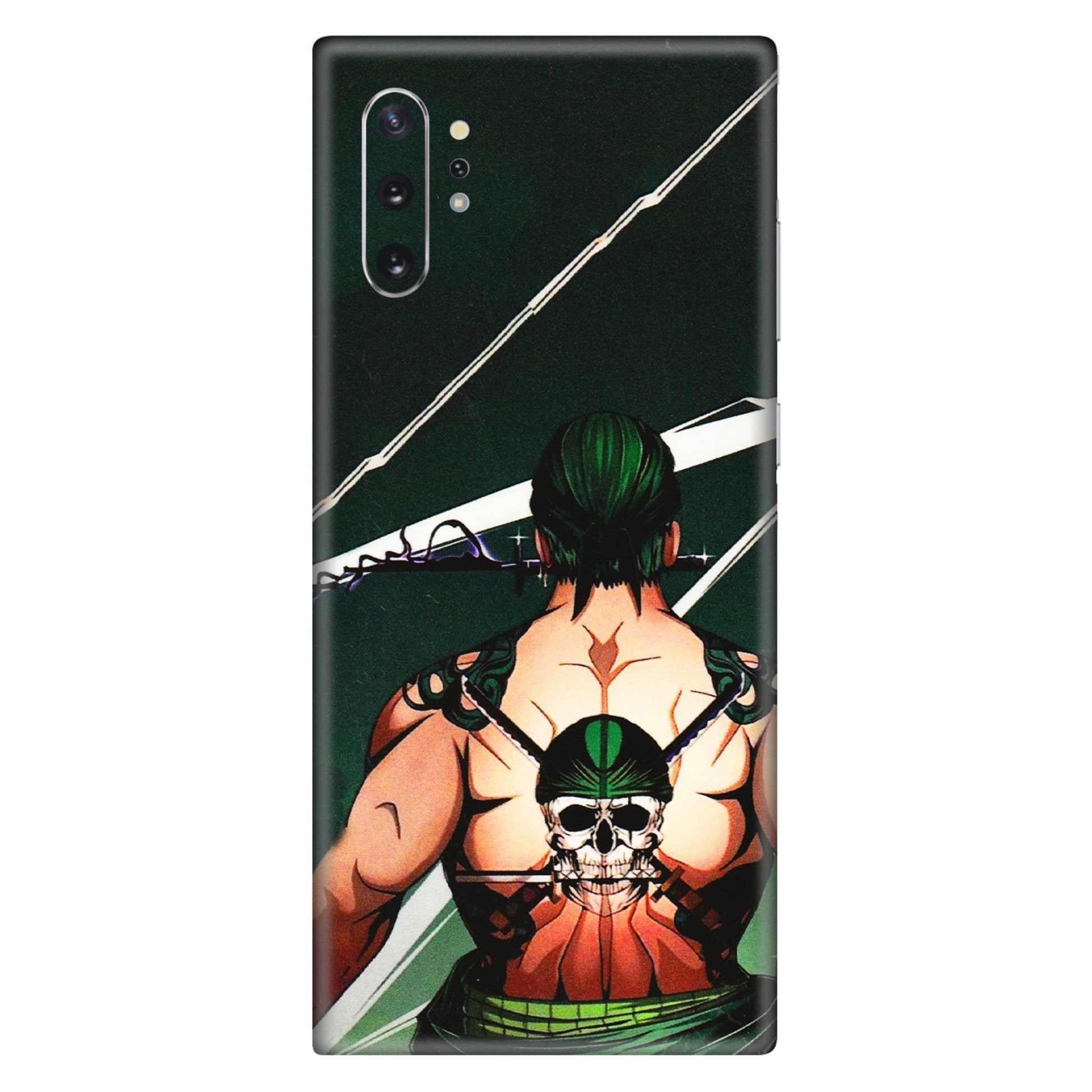 Samsung M/F/Note/Flip and C Phone Skins (All Models) - Zoro Anime - 3D Embossed Finish (L-23) Samsung Galaxy Note 10 Plus