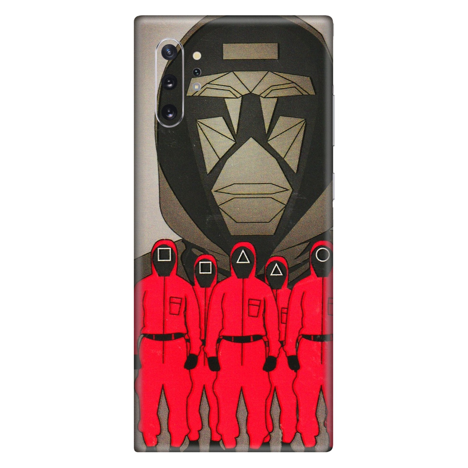 Samsung M/F/Note/Flip and C Phone Skins (All Models) - Squid Game Hero - 3D Embossed Finish (L-245) Samsung Galaxy Note 10 Plus