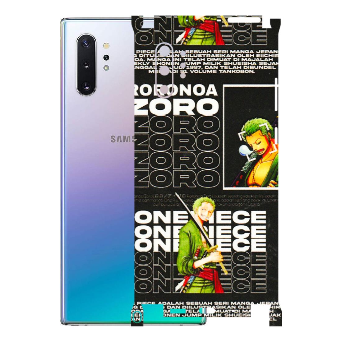 Samsung M/F/Note/Flip and C Phone Skins (All Models) - One Piece Zoro - 3D Embossed Finish (L-250) Samsung Galaxy Note 10 Plus