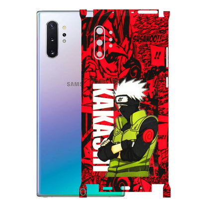 Samsung M/F/Note/Flip and C Phone Skins (All Models) - Kakashi Red Anime - 3D Embossed Finish (L-251) Samsung Galaxy Note 10 Plus