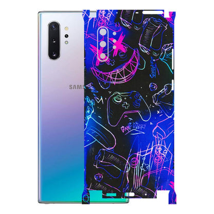 Samsung M/F/Note/Flip and C Phone Skins (All Models) - Gamers Paradise - 3D Embossed Finish (L-258) Samsung Galaxy Note 10 Plus