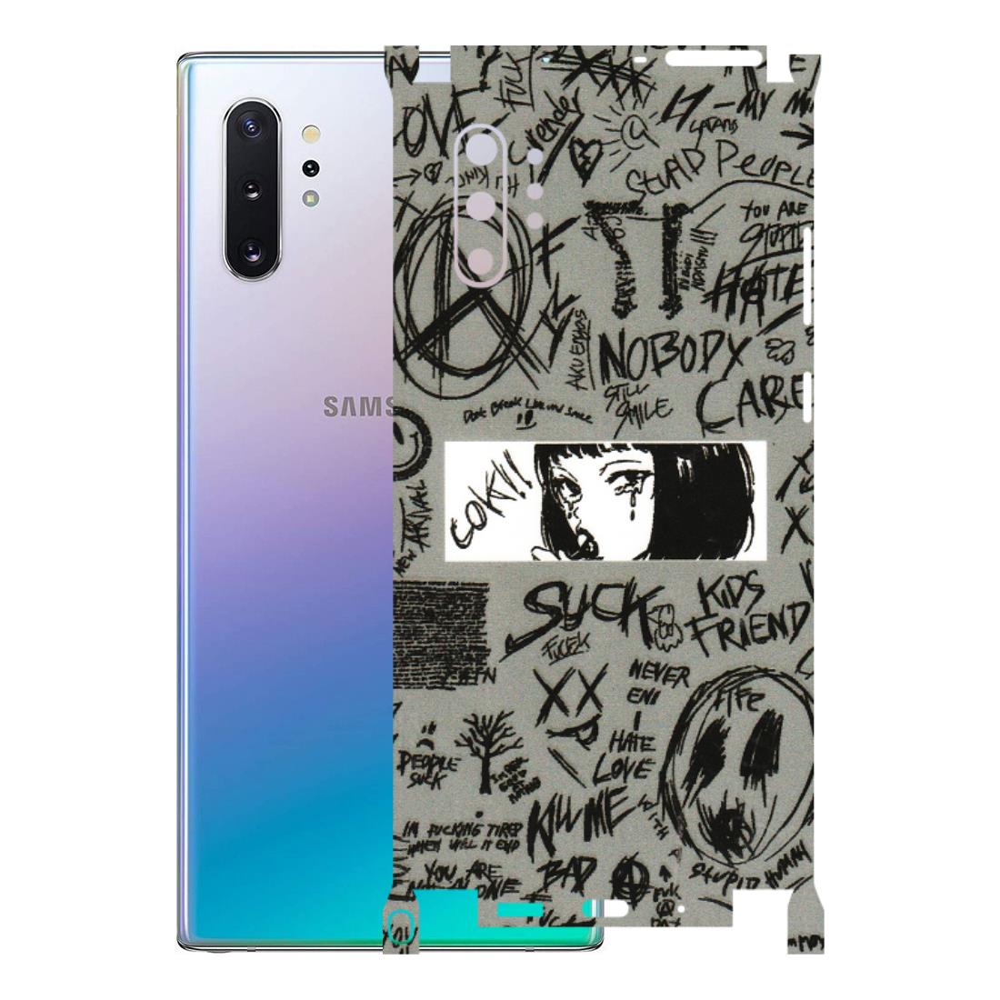Samsung M/F/Note/Flip and C Phone Skins (All Models) - Never Have Love Anime - 3D Embossed Finish (L-260) Samsung Galaxy Note 10 Plus