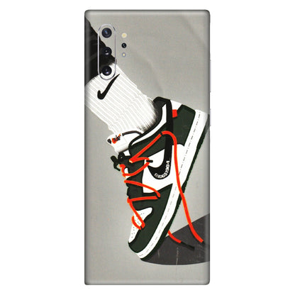 Samsung M/F/Note/Flip and C Phone Skins (All Models) - New Grey Sneaker - 3D Embossed Finish (L-261) Samsung Galaxy Note 10 Plus
