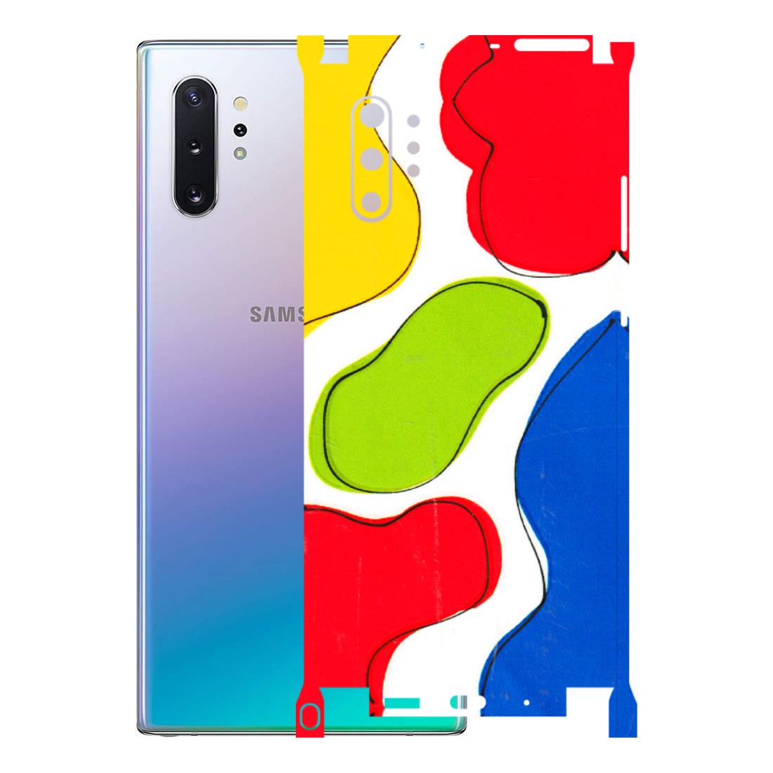 Samsung M/F/Note/Flip and C Phone Skins (All Models) - RGB Colour Paint - 3D Embossed Finish (L-284) Samsung Galaxy Note 10 Plus