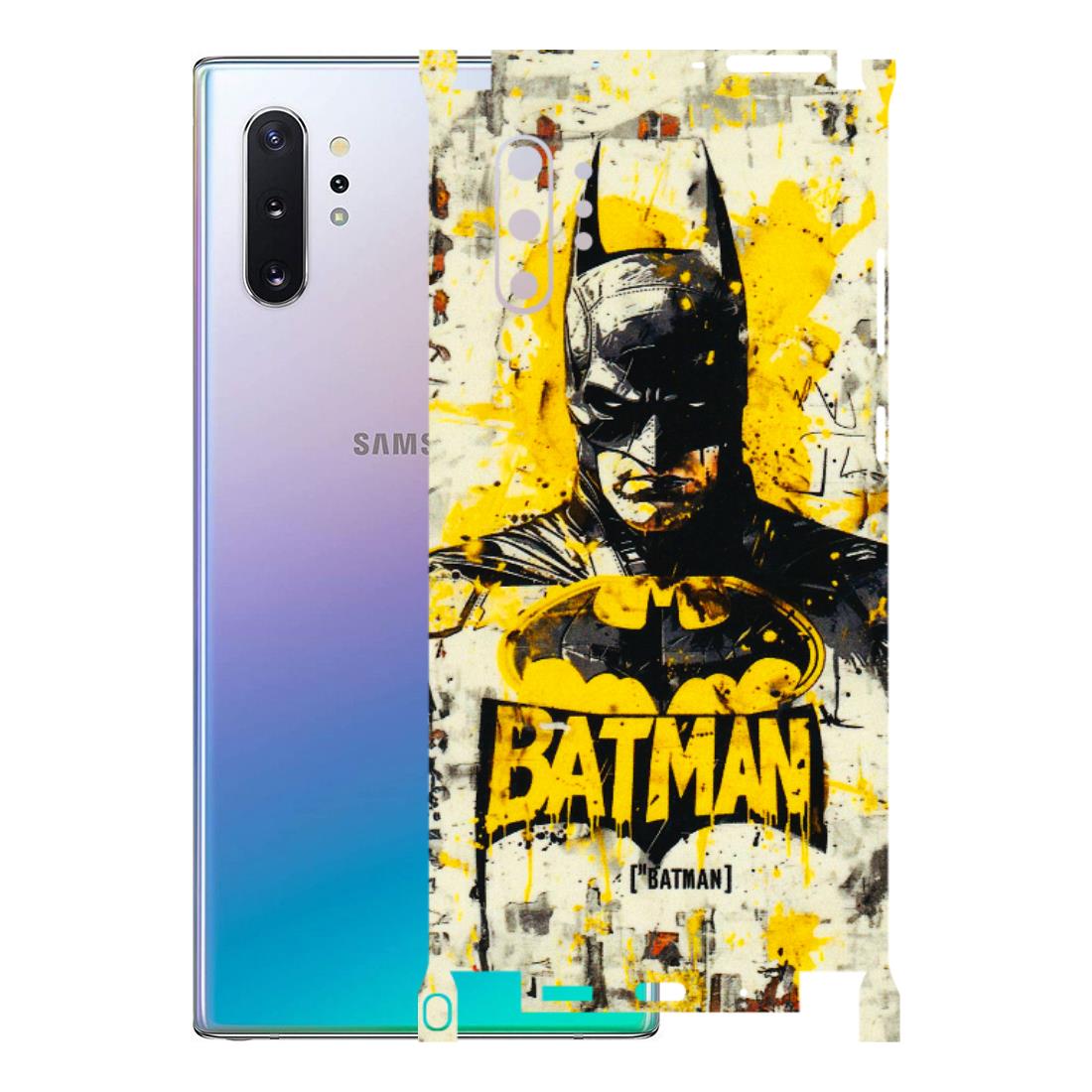 Samsung M/F/Note/Flip and C Phone Skins (All Models) - Batman Yellow BT - 3D Embossed Finish (L-304) Samsung Galaxy Note 10 Plus