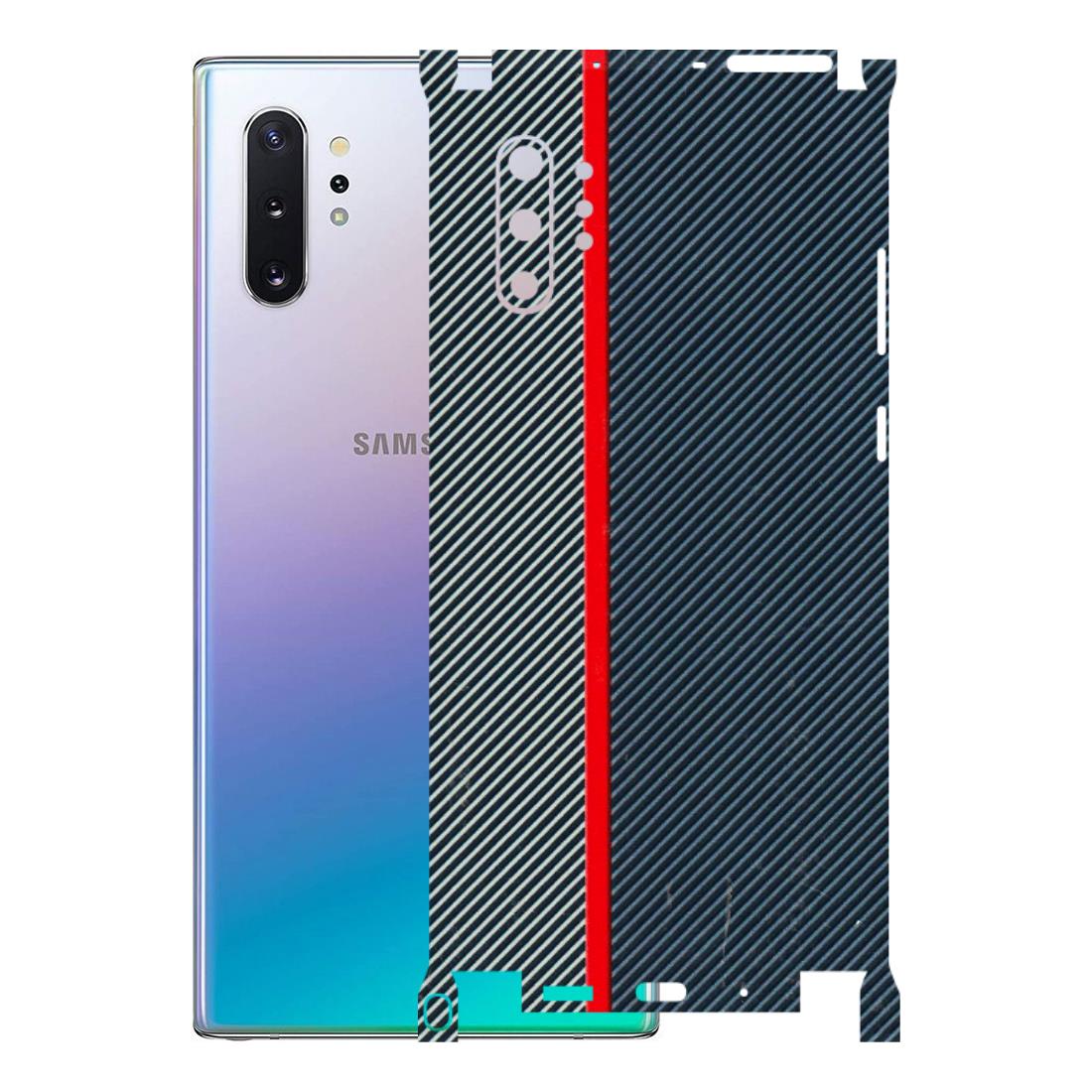 Samsung M/F/Note/Flip and C Phone Skins (All Models) - Blue Sober Lines - 3D Embossed Finish (L-305) Samsung Galaxy Note 10 Plus
