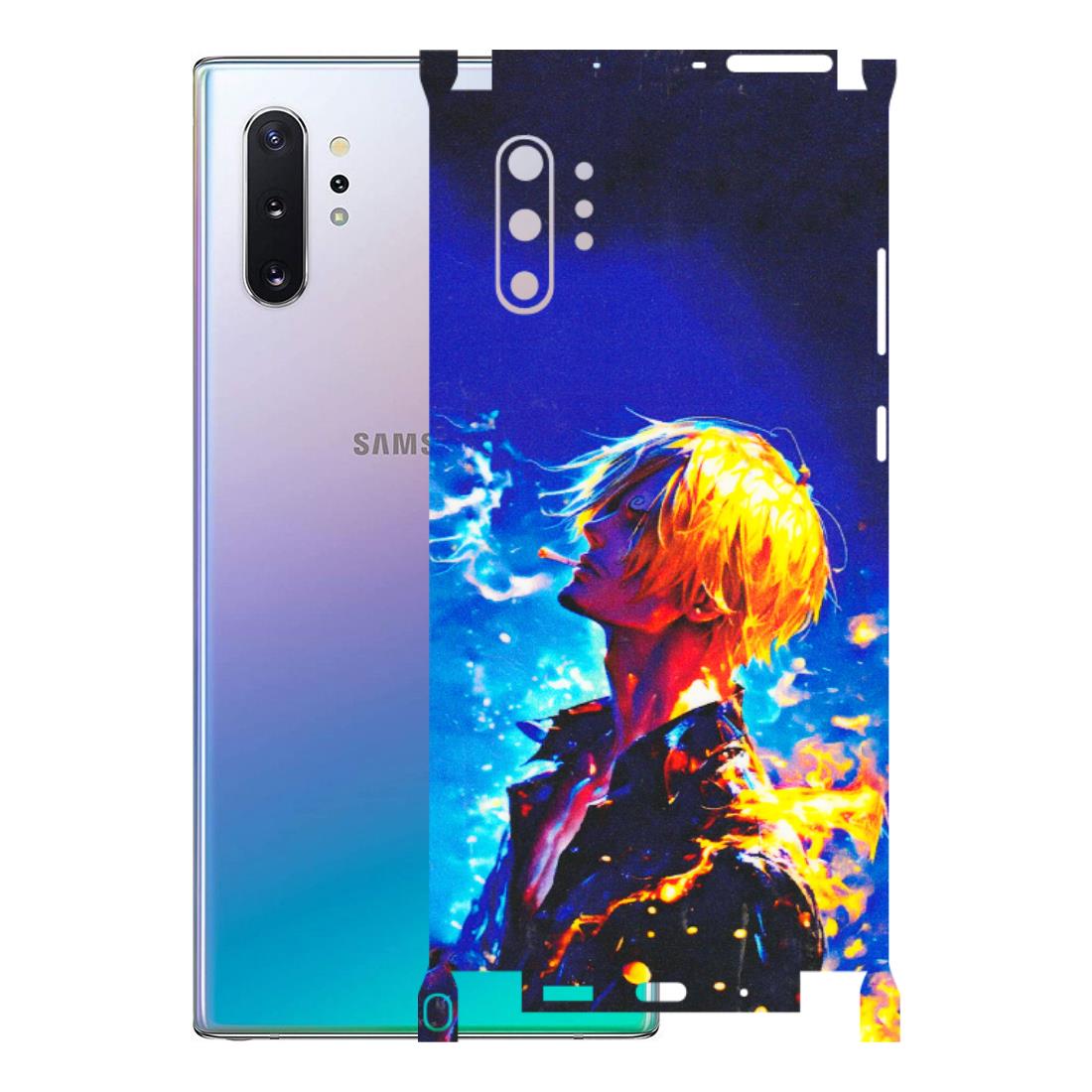 Samsung M/F/Note/Flip and C Phone Skins (All Models) - Sanji Vinsmoke One Piece - 3D Embossed Finish (L-319) Samsung Galaxy Note 10 Plus