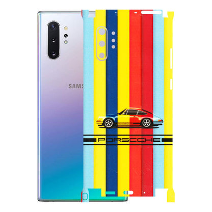 Samsung M/F/Note/Flip and C Phone Skins (All Models) - Multicolour Porche - 3D Embossed Finish (L-39) Samsung Galaxy Note 10 Plus