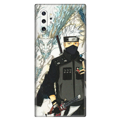 Samsung M/F/Note/Flip and C Phone Skins (All Models) - Kakashi Hatake Naruto Anime - 3D Embossed Finish (L-46) Samsung Galaxy Note 10 Plus