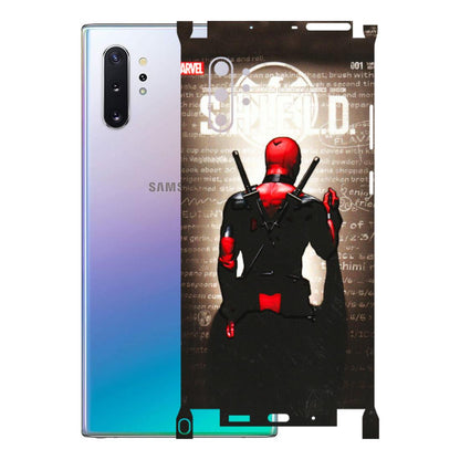 Samsung M/F/Note/Flip and C Phone Skins (All Models) - Deadpool - 3D Embossed Finish (L-56) Samsung Galaxy Note 10 Plus