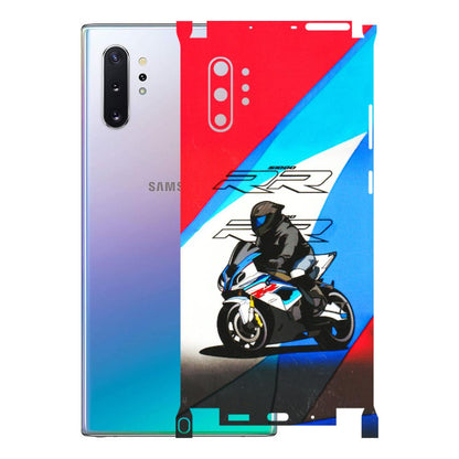 Samsung M/F/Note/Flip and C Phone Skins (All Models) - Bikers Love - 3D Embossed Finish (L-58) Samsung Galaxy Note 10 Plus