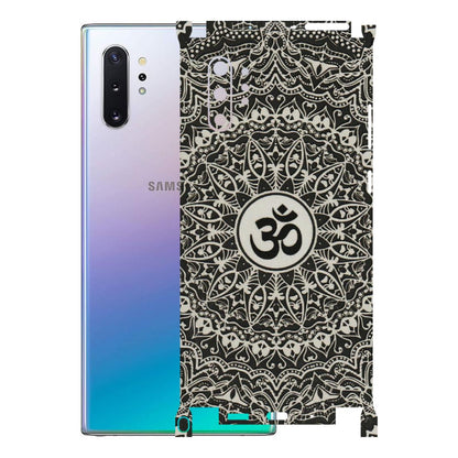 Samsung M/F/Note/Flip and C Phone Skins (All Models) - Aum Elegant Mandala - 3D Embossed Finish (L-62) Samsung Galaxy Note 10 Plus