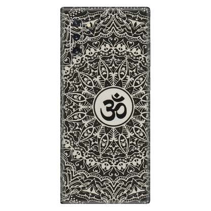 Samsung M/F/Note/Flip and C Phone Skins (All Models) - Aum Elegant Mandala - 3D Embossed Finish (L-62) Samsung Galaxy Note 10 Plus