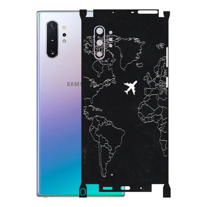 Samsung M/F/Note/Flip and C Phone Skins (All Models) - Never Ending Travel - 3D Embossed Finish (L-79) Samsung Galaxy Note 10 Plus