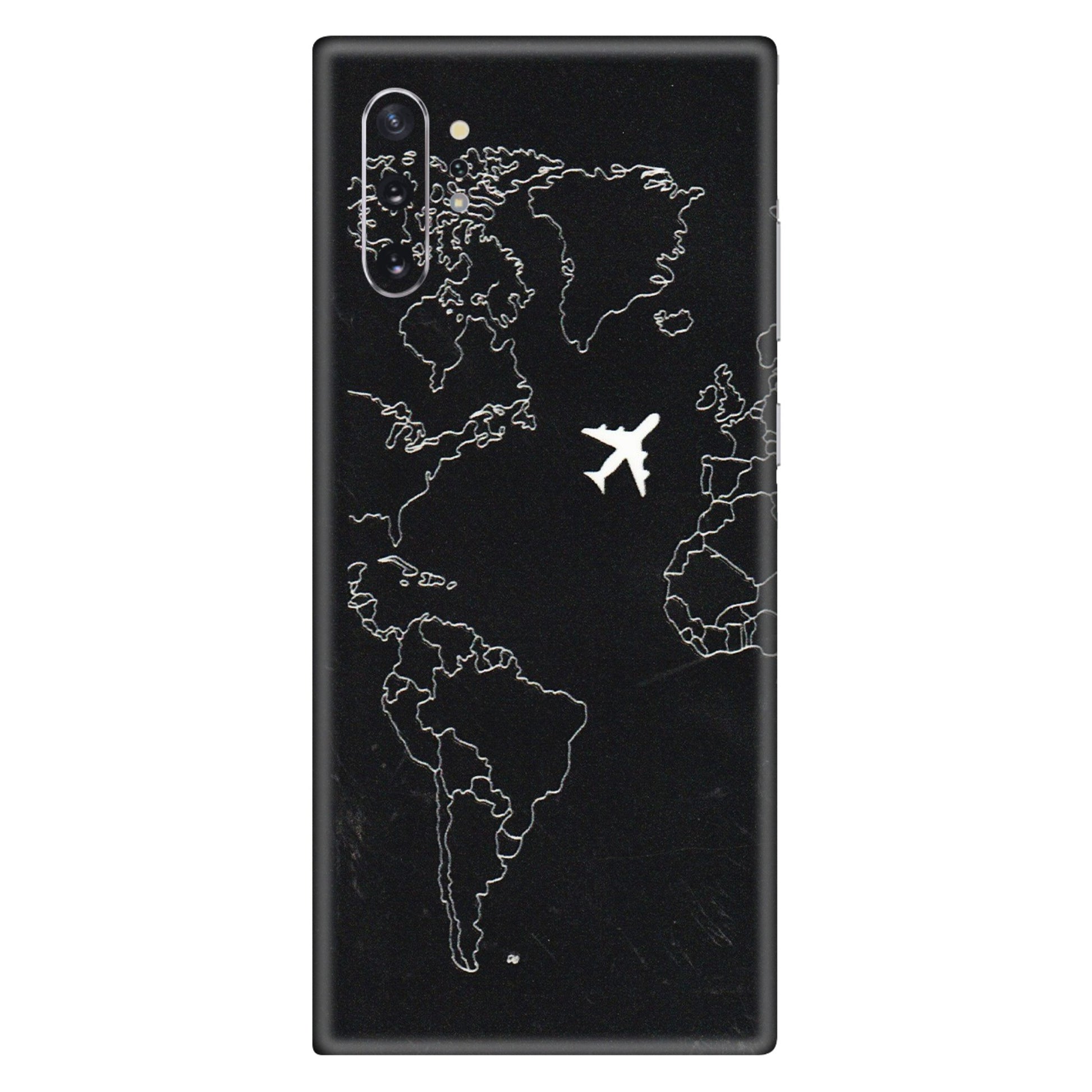 Samsung M/F/Note/Flip and C Phone Skins (All Models) - Never Ending Travel - 3D Embossed Finish (L-79) Samsung Galaxy Note 10 Plus