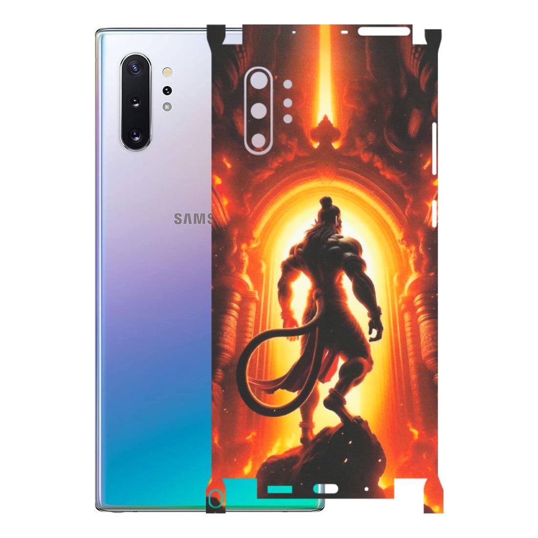 Samsung M/F/Note/Flip and C Phone Skins (All Models) - HanumanJi - Matte Finish (M-06) Samsung Galaxy Note 10 Plus