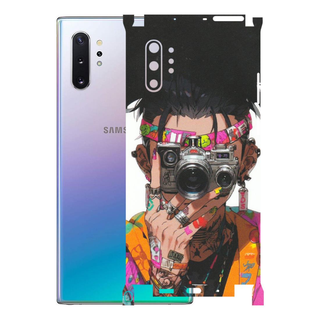 Samsung M/F/Note/Flip and C Phone Skins (All Models) - Camera Lover Girl - Matte Finish (M-09) Samsung Galaxy Note 10 Plus