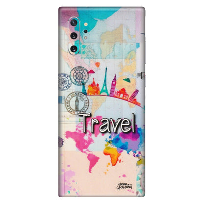 Samsung M/F/Note/Flip and C Phone Skins (All Models) - Travel The Wonders - Matte Finish (M-108) Samsung Galaxy Note 10 Plus