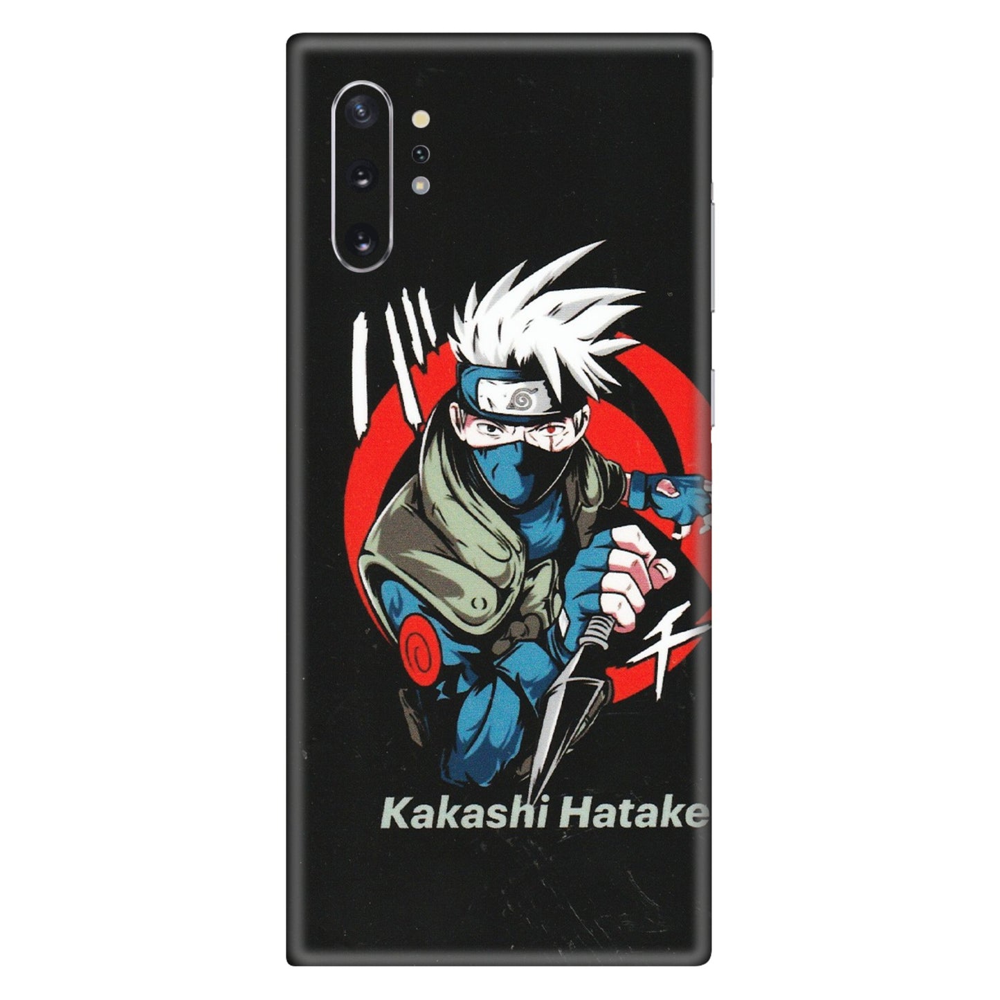Samsung M/F/Note/Flip and C Phone Skins (All Models) - Naruto Kakashi Hatake Killer - Matte Finish (M-114) Samsung Galaxy Note 10 Plus