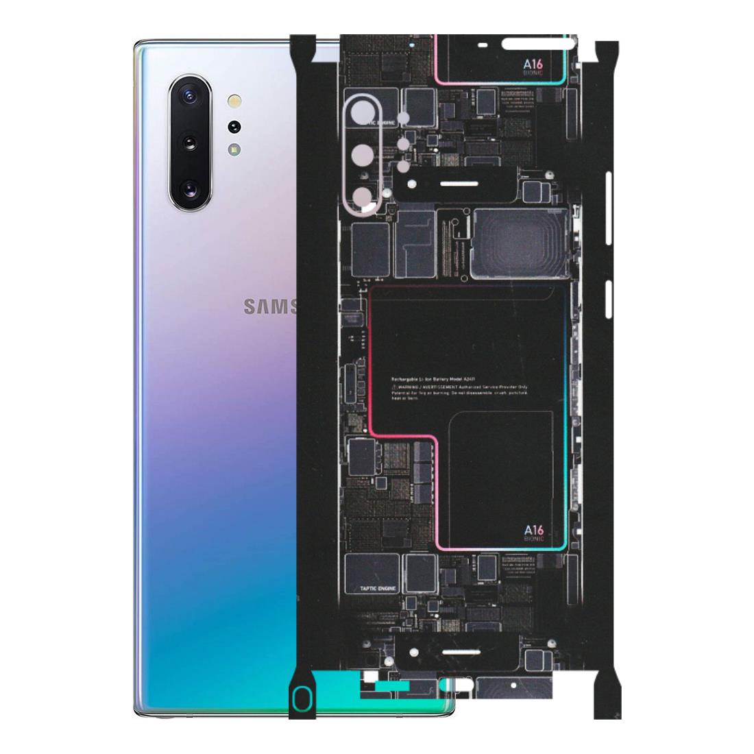 Samsung M/F/Note/Flip and C Phone Skins (All Models) - Motherboard Circuit Layout - Matte Finish (M-117) Samsung Galaxy Note 10 Plus