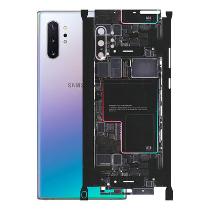 Samsung M/F/Note/Flip and C Phone Skins (All Models) - Motherboard Circuit Layout - Matte Finish (M-117) Samsung Galaxy Note 10 Plus