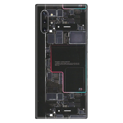 Samsung M/F/Note/Flip and C Phone Skins (All Models) - Motherboard Circuit Layout - Matte Finish (M-117) Samsung Galaxy Note 10 Plus