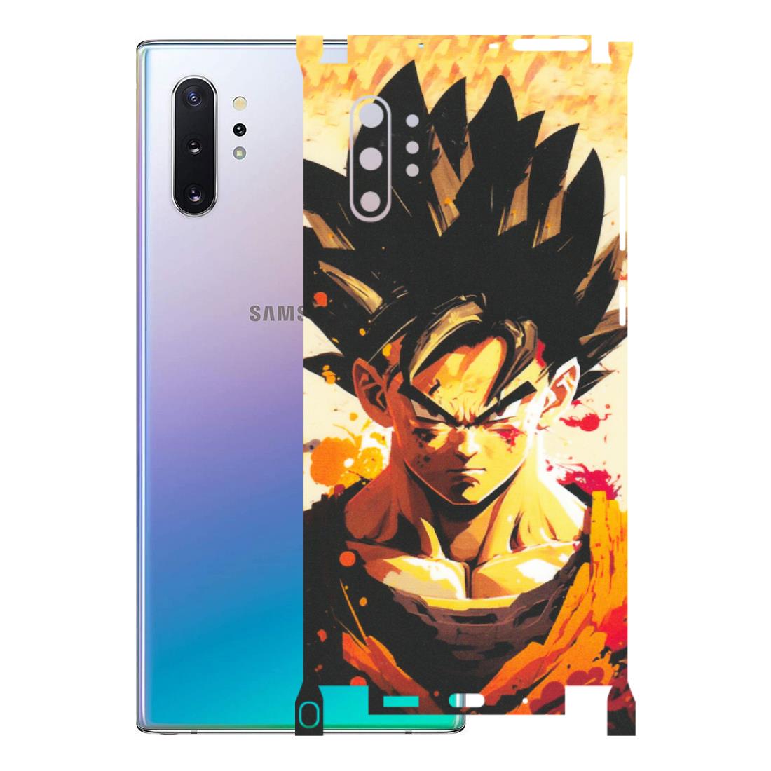 Samsung M/F/Note/Flip and C Phone Skins (All Models) - Angry Goku - Matte Finish (M-12) Samsung Galaxy Note 10 Plus