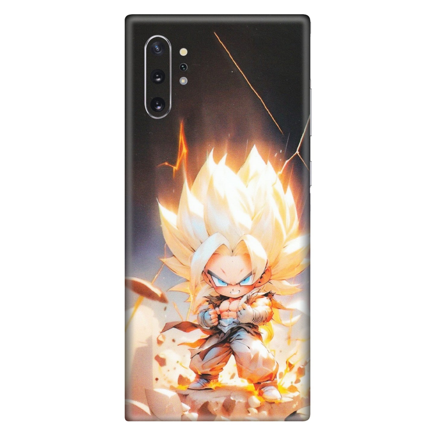 Samsung M/F/Note/Flip and C Phone Skins (All Models) - Goku Dragon Cute Anime - Matte Finish (M-131) Samsung Galaxy Note 10 Plus