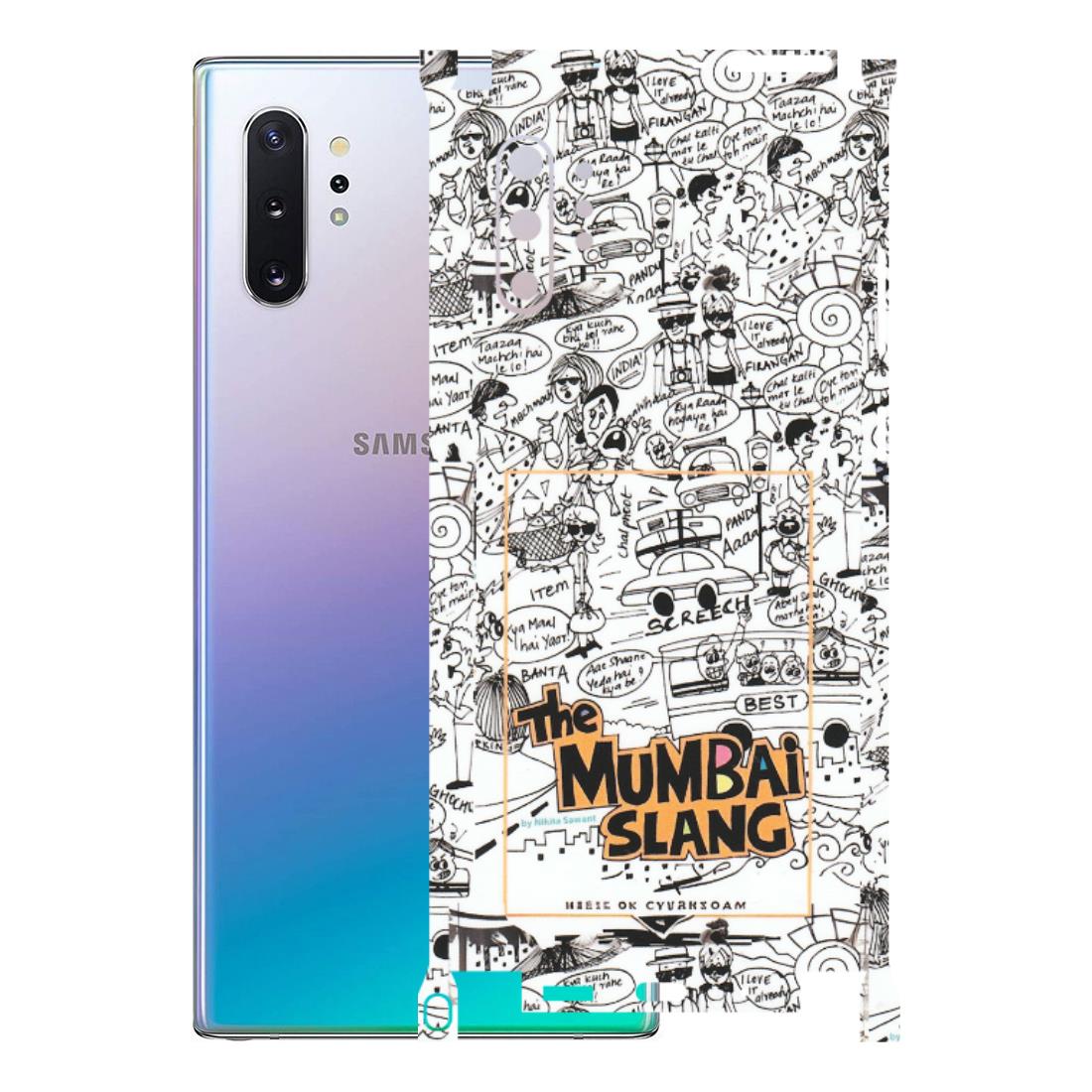 Samsung M/F/Note/Flip and C Phone Skins (All Models) - The Mumbai Slang - Matte Finish (M-142) Samsung Galaxy Note 10 Plus