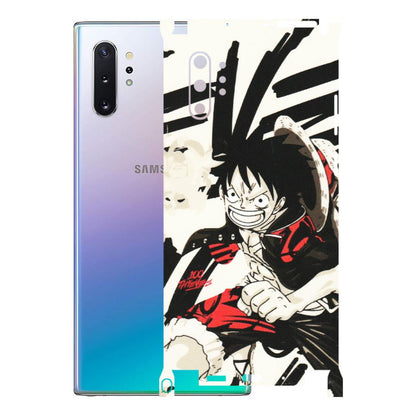 Samsung M/F/Note/Flip and C Phone Skins (All Models) - Monkey D.Luffy Manga Anime - Matte Finish (M-145) Samsung Galaxy Note 10 Plus