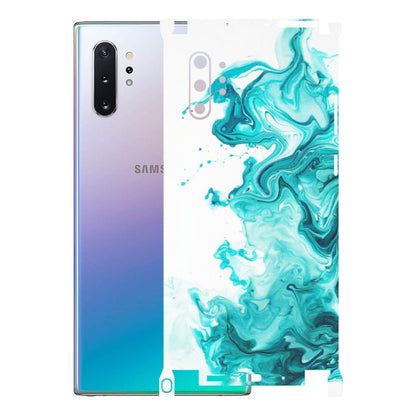 Samsung M/F/Note/Flip and C Phone Skins (All Models) - Sky Blue Abstract Colour - Matte Finish (M-146) Samsung Galaxy Note 10 Plus