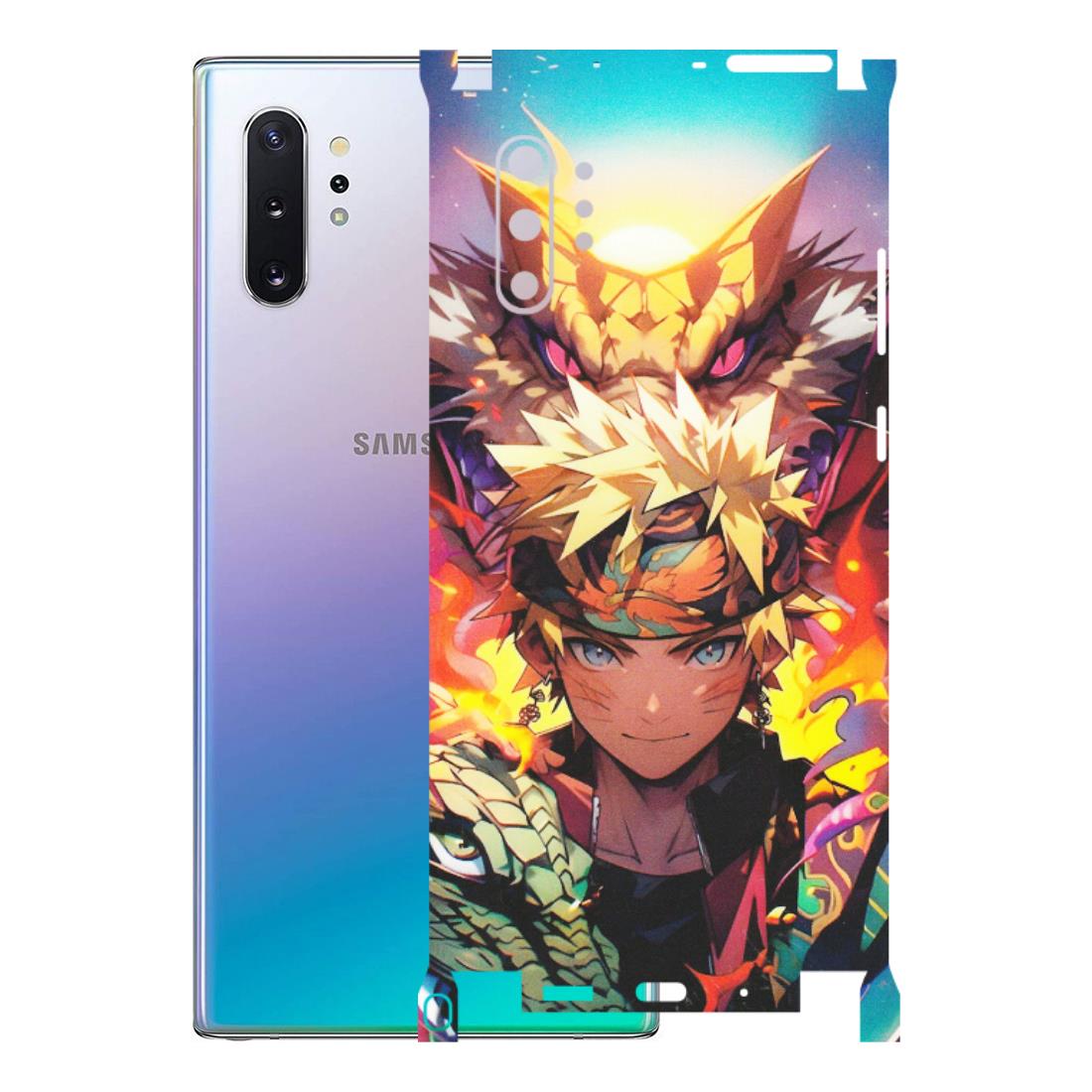 Samsung M/F/Note/Flip and C Phone Skins (All Models) - Angry Naruto Anime - Matte Finish (M-148) Samsung Galaxy Note 10 Plus