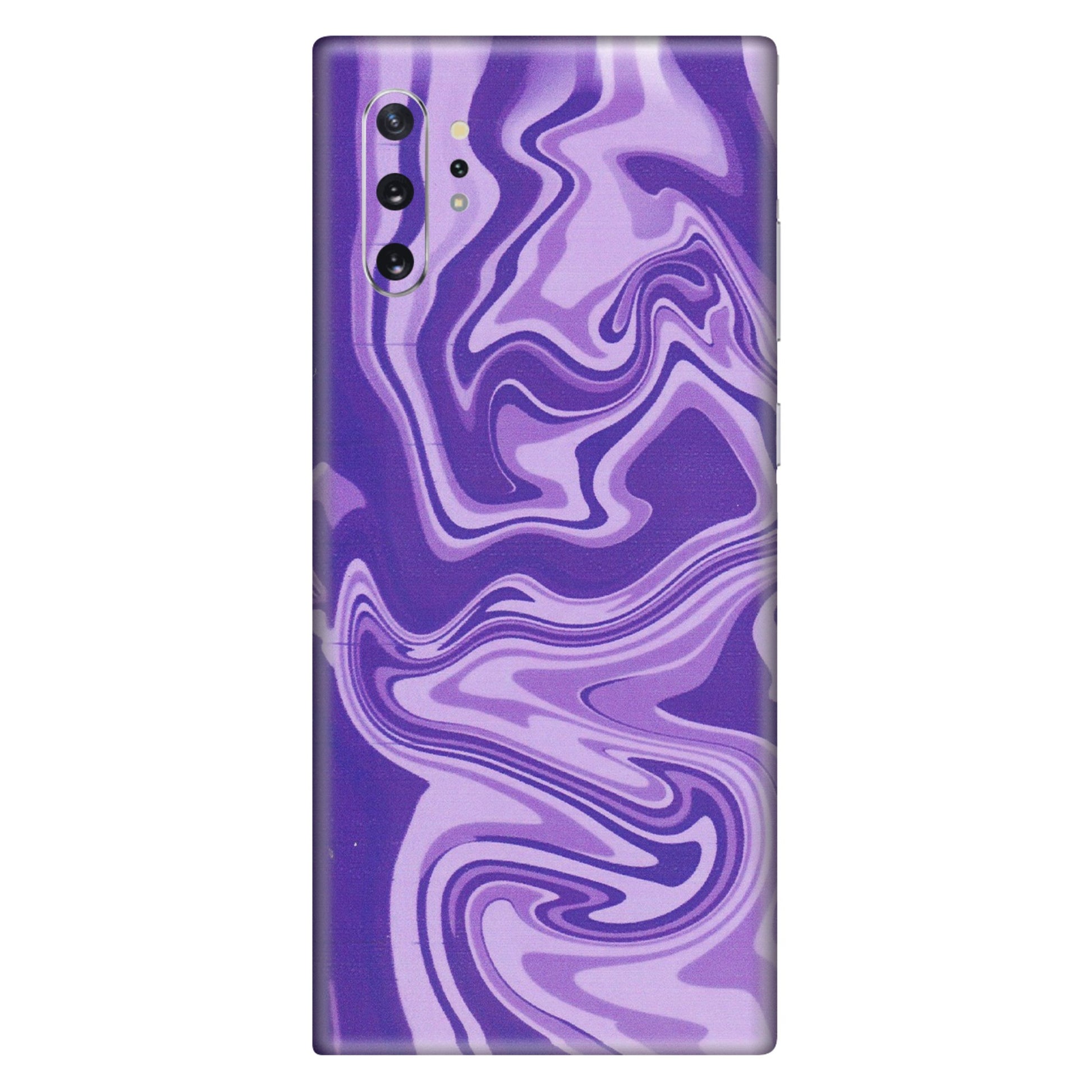Samsung M/F/Note/Flip and C Phone Skins (All Models) - Hazy Purple Nights - Matte Finish (M-14) Samsung Galaxy Note 10 Plus