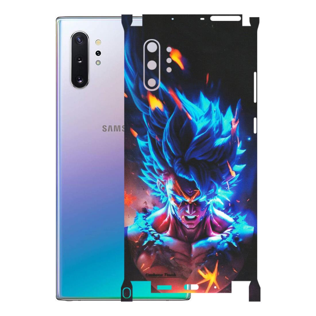 Samsung M/F/Note/Flip and C Phone Skins (All Models) - Angry Goku Dragon Ball Anime - Matte Finish (M-150) Samsung Galaxy Note 10 Plus