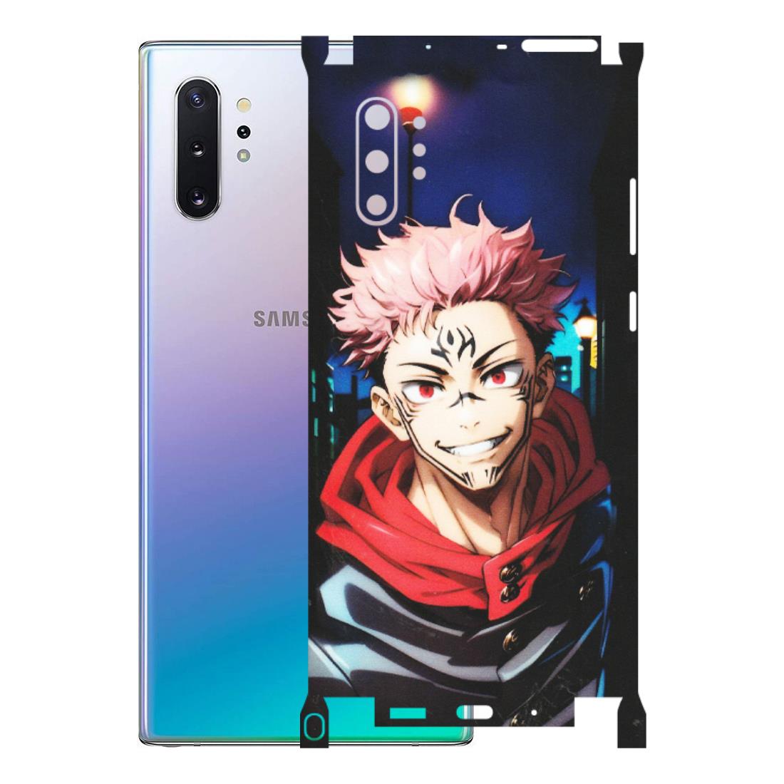 Samsung M/F/Note/Flip and C Phone Skins (All Models) - Yuji Itadori Funny Face Anime - Matte Finish (M-152) Samsung Galaxy Note 10 Plus