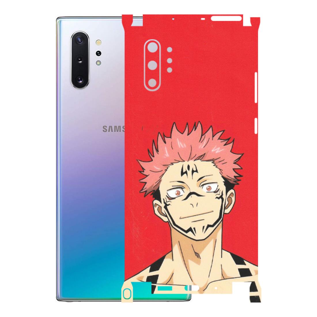 Samsung M/F/Note/Flip and C Phone Skins (All Models) - Ryomen Sukuna Fun Anime - Matte Finish (M-153) Samsung Galaxy Note 10 Plus