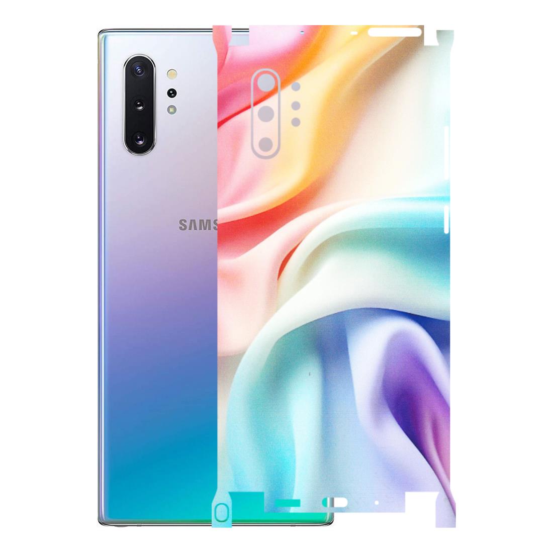 Samsung M/F/Note/Flip and C Phone Skins (All Models) - Colourful Silk Cloth - Matte Finish (M-165) Samsung Galaxy Note 10 Plus