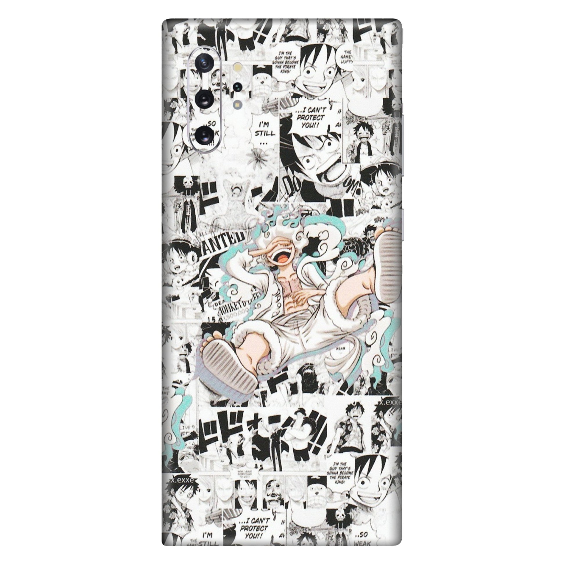 Samsung M/F/Note/Flip and C Phone Skins (All Models) - One Piece Comic - Matte Finish (M-168) Samsung Galaxy Note 10 Plus