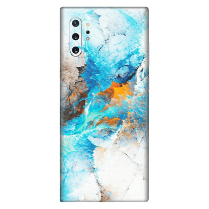 Samsung M/F/Note/Flip and C Phone Skins (All Models) - Blue Waves Abstract - Matte Finish (M-19) Samsung Galaxy Note 10 Plus