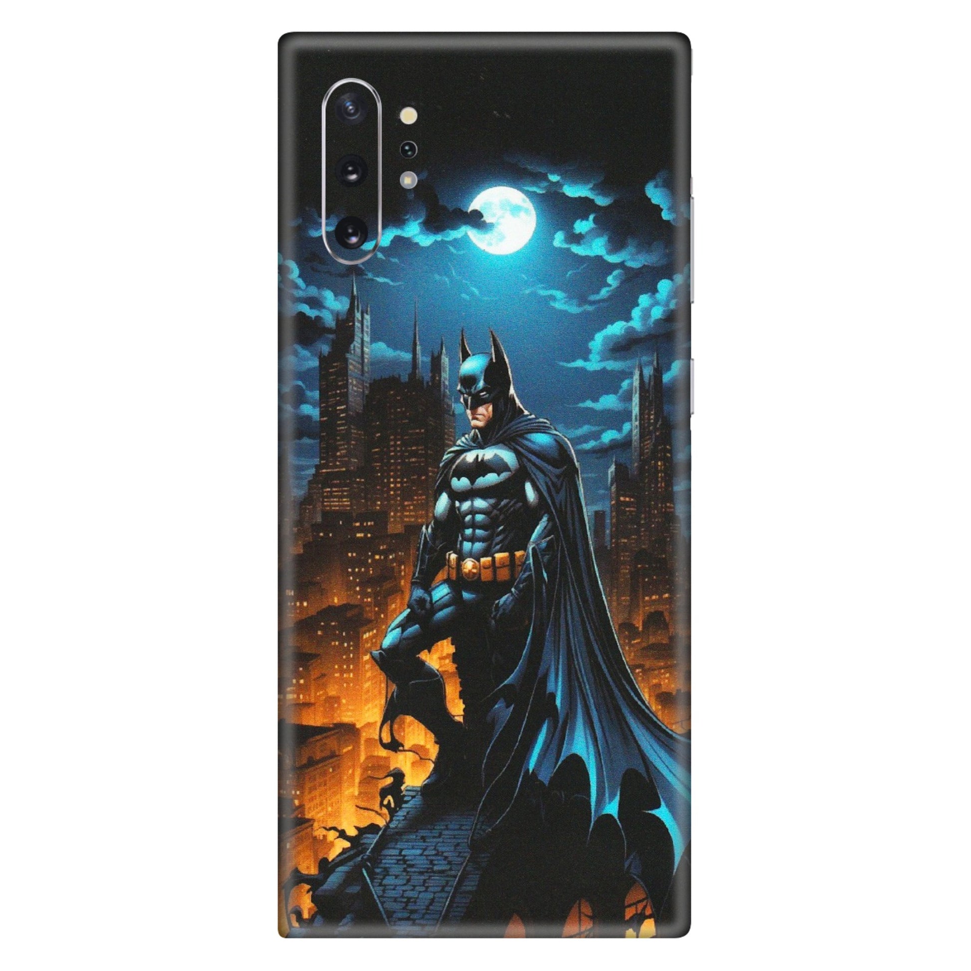 Samsung M/F/Note/Flip and C Phone Skins (All Models) - Batman Arkham City - Matte Finish (M-01) Samsung Galaxy Note 10 Plus