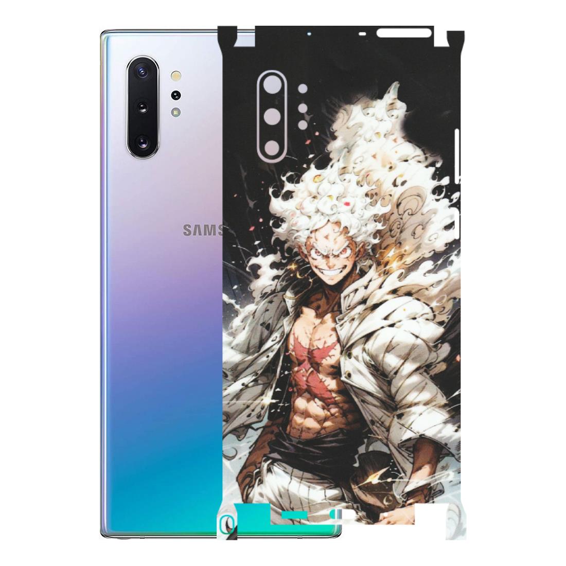 Samsung M/F/Note/Flip and C Phone Skins (All Models) - Anime Angry Classy Character - Matte Finish (M-34) Samsung Galaxy Note 10 Plus