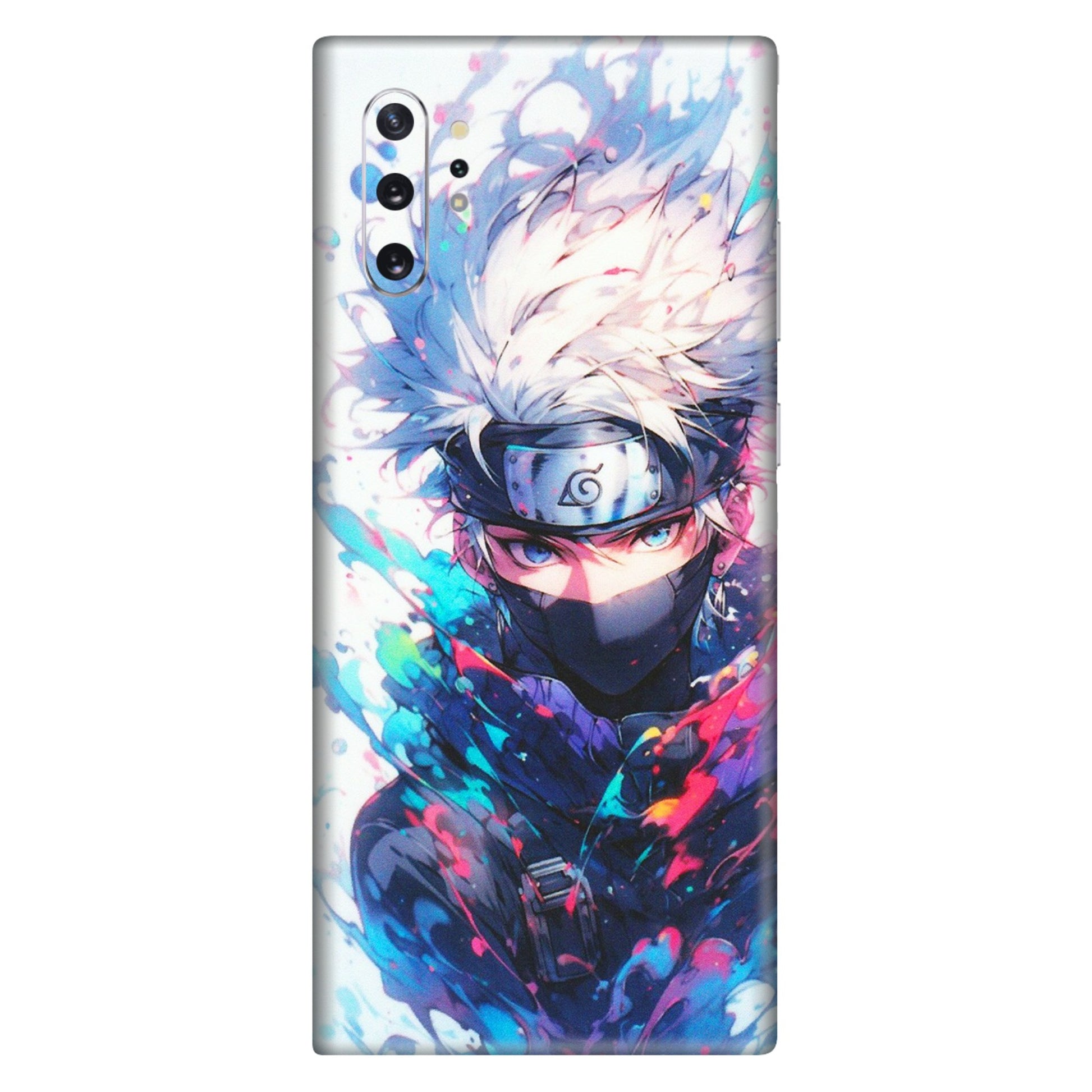 Samsung M/F/Note/Flip and C Phone Skins (All Models) - Naruto Face Mask - Matte Finish (M-03) Samsung Galaxy Note 10 Plus