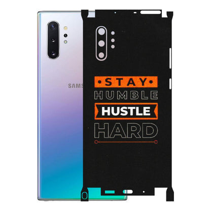 Samsung M/F/Note/Flip and C Phone Skins (All Models) - Stay Humble Stay Hard - Matte Finish (M-48) Samsung Galaxy Note 10 Plus