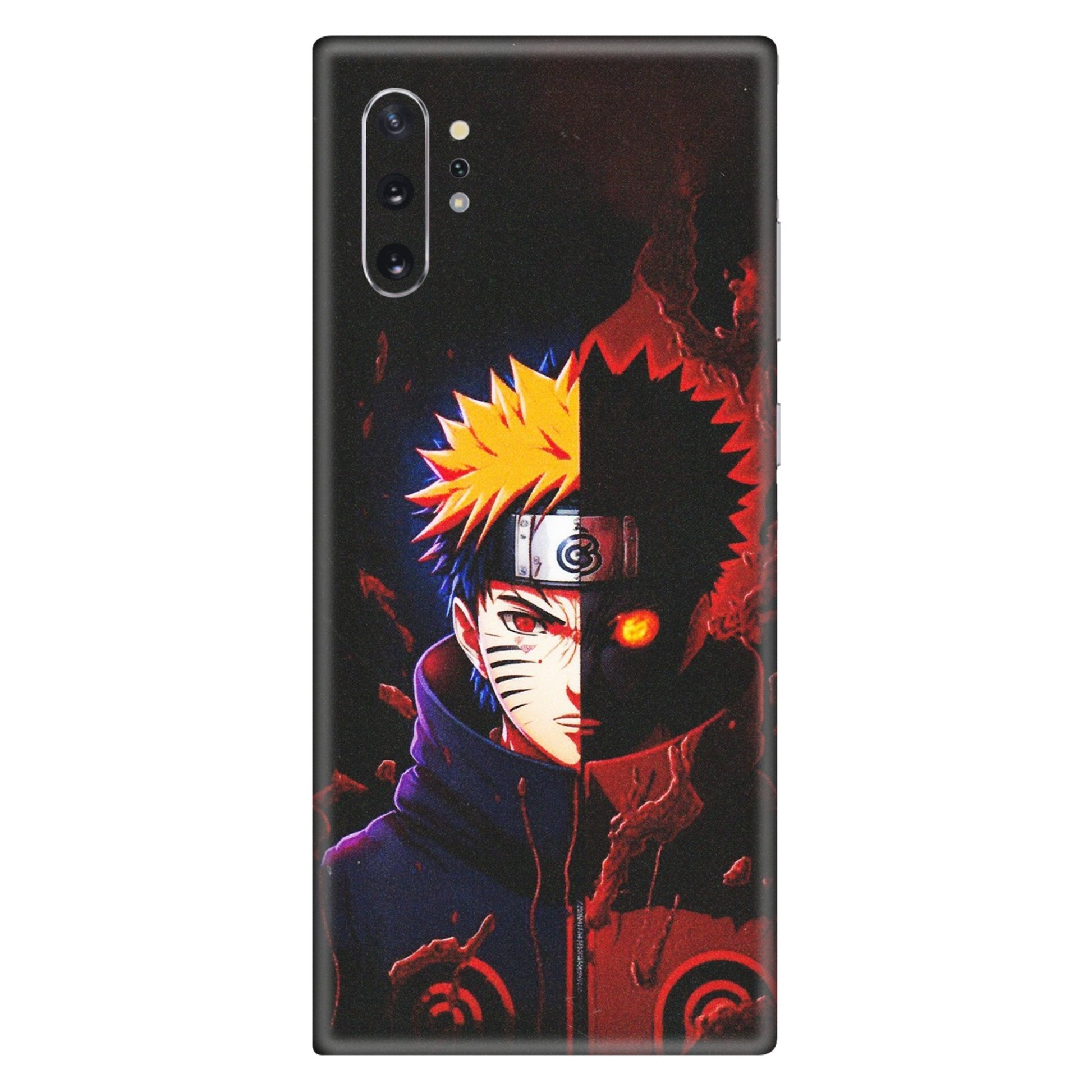 Samsung M/F/Note/Flip and C Phone Skins (All Models) - Naruto X Evil - Matte Finish (M-70) Samsung Galaxy Note 10 Plus