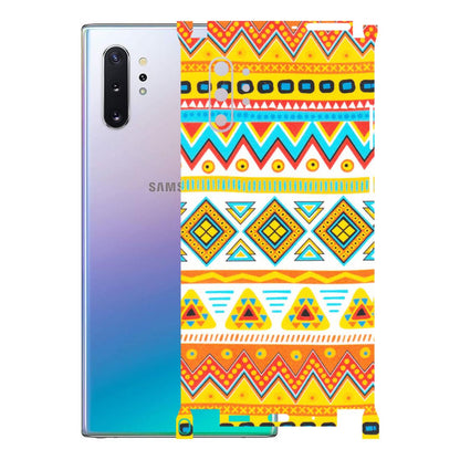 Samsung M/F/Note/Flip and C Phone Skins (All Models) - Mexican Abstract - Matte Finish (M-71) Samsung Galaxy Note 10 Plus