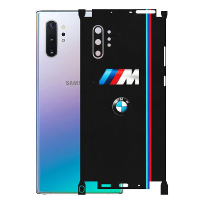 Samsung M/F/Note/Flip and C Phone Skins (All Models) - Styling With Black BMW - Matte Finish (M-74) Samsung Galaxy Note 10 Plus
