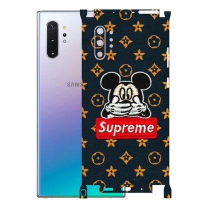 Samsung M/F/Note/Flip and C Phone Skins (All Models) - Mickey Supreme - Matte Finish (M-83) Samsung Galaxy Note 10 Plus
