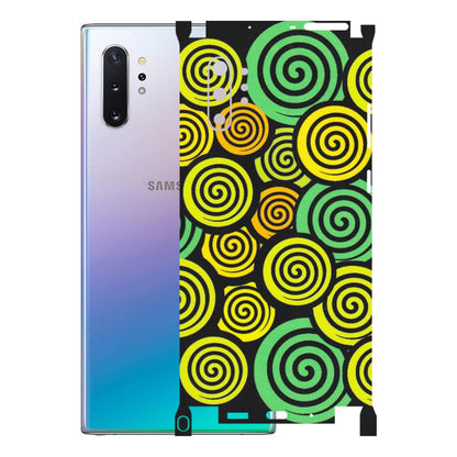 Samsung M/F/Note/Flip and C Phone Skins (All Models) - Crazy Spiral - Matte Finish (M-91) Samsung Galaxy Note 10 Plus
